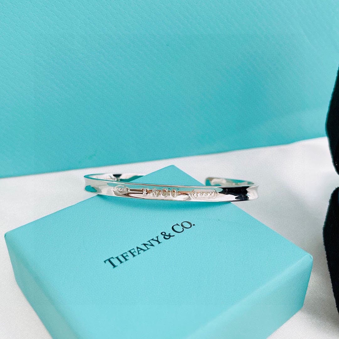 18K Tiffany 1837 Cuff Bracelet