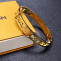 18K Louis Vuitton Vintage Gold Bracelet